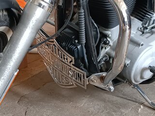 2009 Harley-Davidson Street Bob, чёрный, 1000000 рублей, вид 2