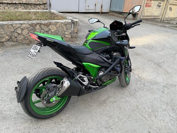 2012 Kawasaki Z 800, зелёный, 700000 рублей - вид 4
