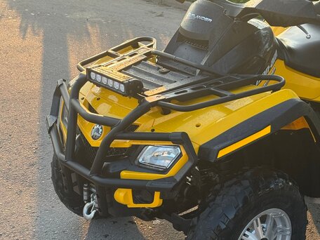 2012 BRP Can-Am Outlander 500, жёлтый, 700000 рублей, вид 5