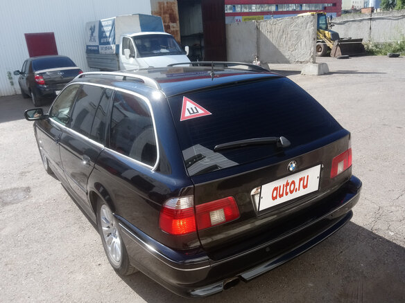 2003 BMW 5 серии 530d IV (E39) Рестайлинг, чёрный - вид 12