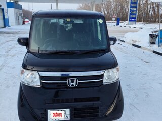 2016 Honda N-BOX I Рестайлинг, чёрный, 850000 рублей, вид 1