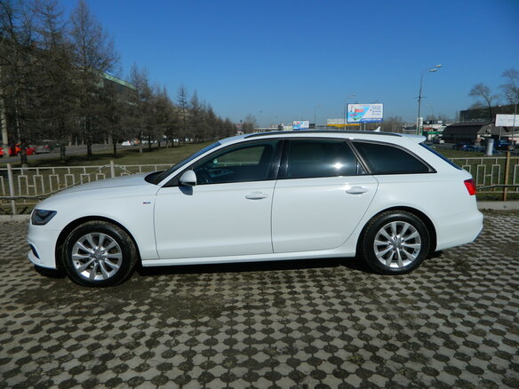 2013 Audi A6 IV (C7), белый - вид 2