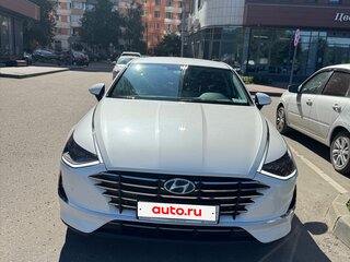 2021 Hyundai Sonata VIII (DN8), белый, 2700000 рублей, вид 2