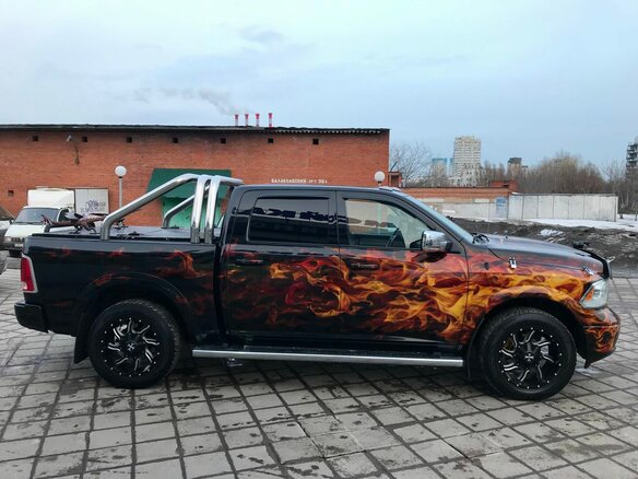 2013 Dodge RAM IV (DS/DJ), чёрный - вид 8