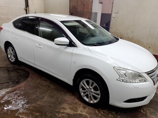 2014 Nissan Sentra VII (B17), белый, 850000 рублей, вид 4
