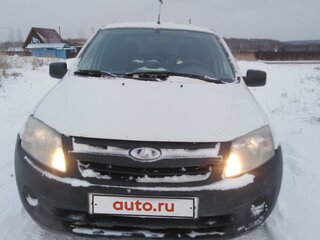 2013 Lada (ВАЗ) Granta I, белый, 300000 рублей, вид 4