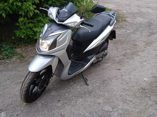 2012 Sym Symphony 125, серебристый, 190000 рублей, вид 1