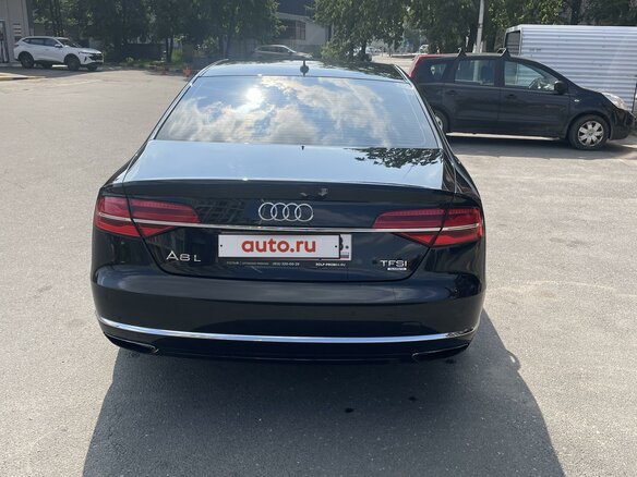 2015 Audi A8 Long III (D4) Рестайлинг, чёрный, 2070000 рублей - вид 3