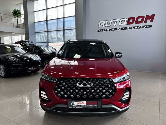 2021 Chery Tiggo 7 Pro I, красный, 1640000 рублей - вид 1