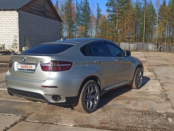 2008 BMW X6 30d I (E71), серебристый, 2080000 рублей - вид 5