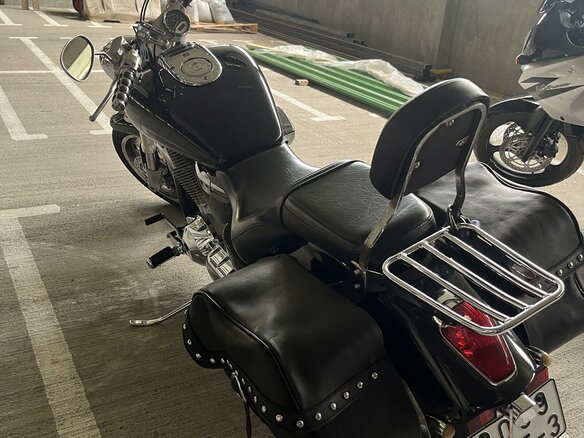 2002 Honda VTX 1800, чёрный, 600000 рублей - вид 3