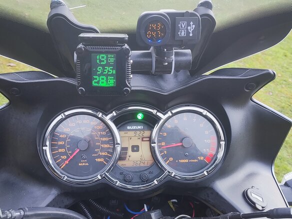 2007 Suzuki V-Strom 1000, серый, 550000 рублей - вид 3