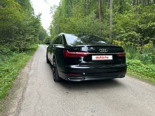 2019 Audi A6 40 TDI V (C8), чёрный, 3800000 рублей, вид 5