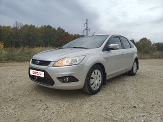 2008 Ford Focus II Рестайлинг, серебристый, 545000 рублей, вид 1