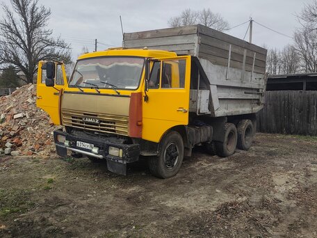 1984 КамАЗ 65115, жёлтый, 450000 рублей, вид 1