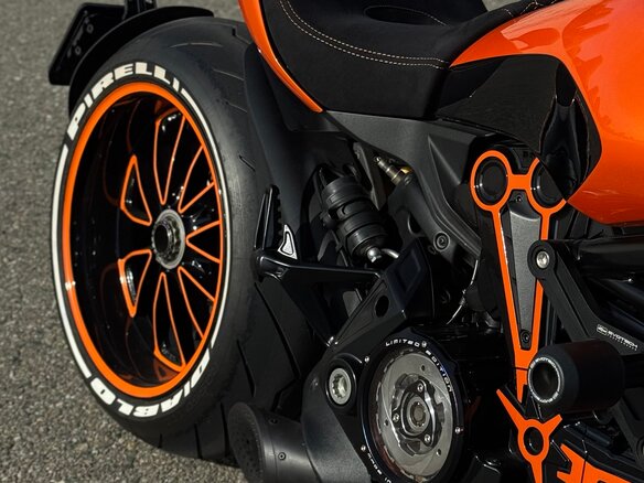 2016 Ducati XDiavel, оранжевый, 8000000 рублей - вид 14
