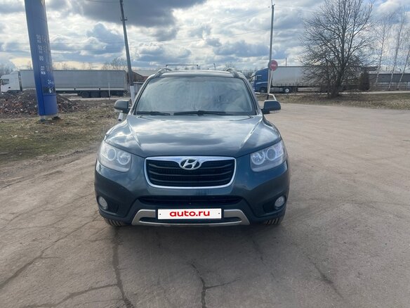 2011 Hyundai Santa Fe II Рестайлинг, серый, 1150000 рублей