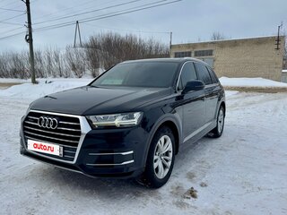 2016 Audi Q7 II (4M), синий, 2800000 рублей, вид 1