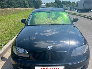 2011 BMW 1 серии 118i I (E81/E82/E87/E88) Рестайлинг, чёрный, 890000 рублей, вид 1