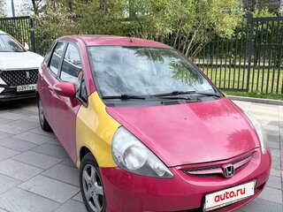 2007 Honda Jazz I Рестайлинг, красный, 399000 рублей, вид 1
