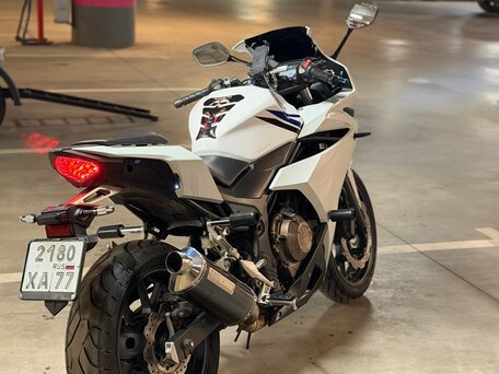 2017 Honda CBR 400R, белый, 500000 рублей, вид 5