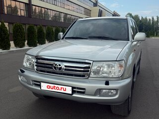 2007 Toyota Land Cruiser 100 Series Рестайлинг 2, серебристый, 2100000 рублей, вид 2