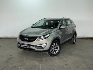 2014 Kia Sportage III Рестайлинг, серебристый, 1440000 рублей, вид 1