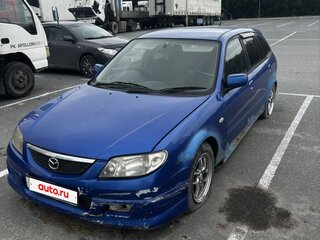 2002 Mazda Familia S-Familia S-Wagon VIII (BJ), синий, 50000 рублей, вид 1