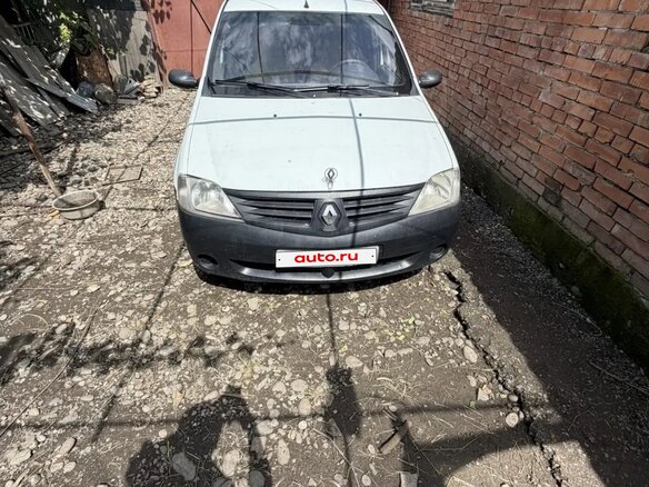 2006 Renault Logan I, белый, 210000 рублей - вид 1