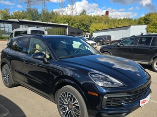 2021 Porsche Cayenne S III, синий, 7950000 рублей, вид 4