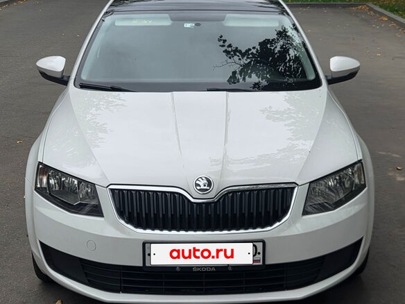 2015 Skoda Octavia III (A7), белый, 1250000 рублей - вид 2