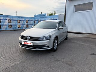 2015 Volkswagen Jetta VI Рестайлинг, серебристый, 1500000 рублей, вид 3