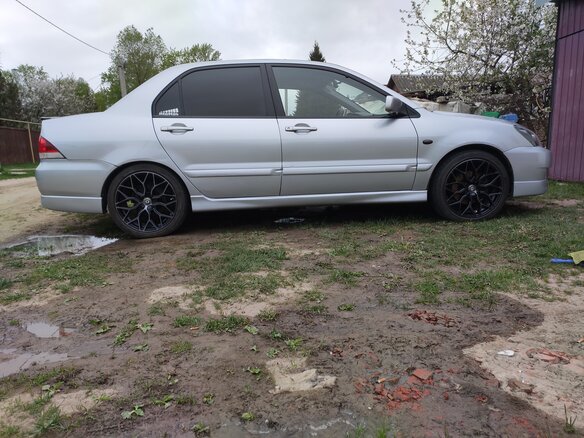 2007 Mitsubishi Lancer IX Рестайлинг, серебристый, 850000 рублей - вид 7