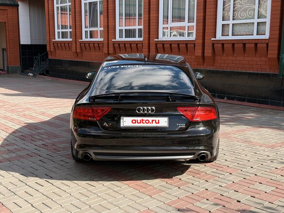 2013 Audi A7 I (4G), чёрный, 1490000 рублей - вид 7
