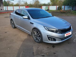 2014 Kia Optima III Рестайлинг, серебристый, 1150000 рублей, вид 2