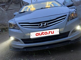 2016 Hyundai Solaris I Рестайлинг, белый, 760000 рублей, вид 4
