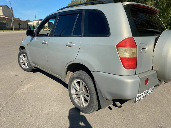 2009 Chery Tiggo (T11) I, серый, 209000 рублей - вид 4