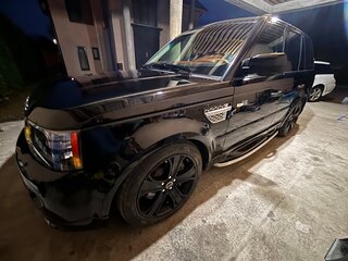 2010 Land Rover Range Rover Sport I Рестайлинг, чёрный, 1450000 рублей, вид 2