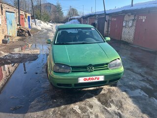 1998 Volkswagen Golf IV, зелёный, 250000 рублей, вид 2