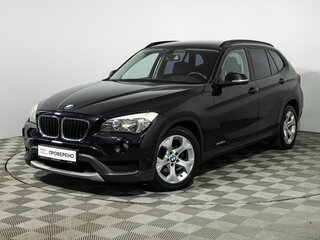2012 BMW X1 20d I (E84) Рестайлинг, чёрный, 1559700 рублей, вид 1