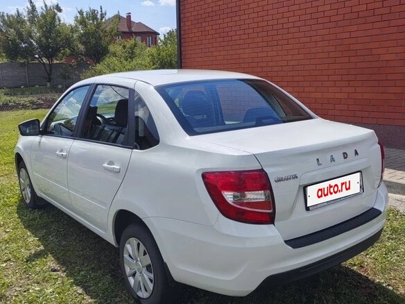 2023 Lada (ВАЗ) Granta I Рестайлинг, белый, 720000 рублей - вид 6