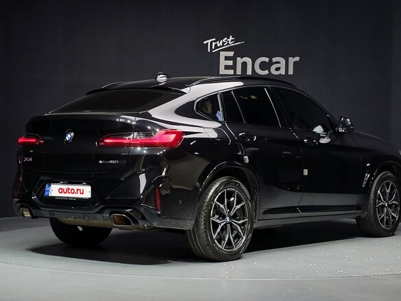 2022 BMW X4 20i II (G02) Рестайлинг, чёрный - вид 18