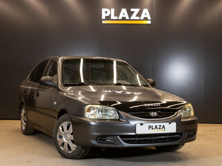 2004 Hyundai Accent ТагАЗ II, серый, 160000 рублей, вид 2