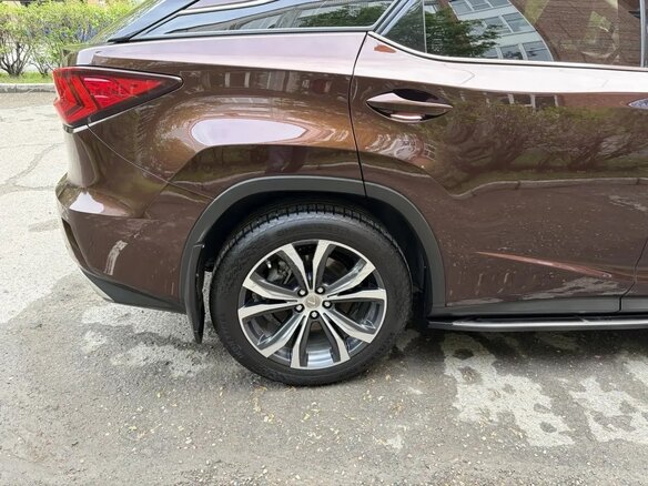 2017 Lexus RX 200t IV, коричневый, 4200000 рублей - вид 13