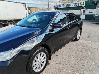 2014 Toyota Camry VII (XV50), чёрный, 1750000 рублей, вид 4