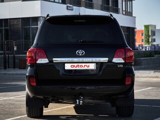 2013 Toyota Land Cruiser 200 Series Рестайлинг 1, чёрный, 5470000 рублей, вид 4