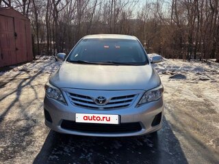 2012 Toyota Corolla X (E140, E150) Рестайлинг, серебристый, 950000 рублей, вид 3