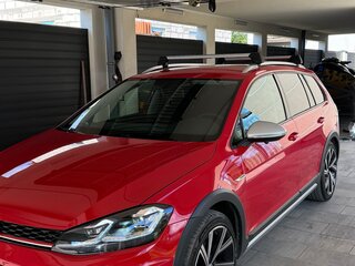 2019 Volkswagen Golf Alltrack VII Рестайлинг, красный, 1830000 рублей, вид 1