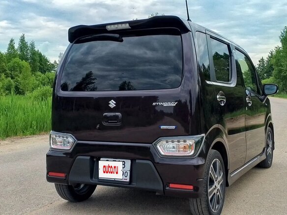 2017 Suzuki Wagon R VI, фиолетовый, 950000 рублей - вид 4