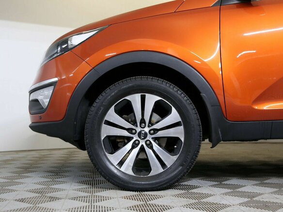 2013 Kia Sportage III, оранжевый - вид 8